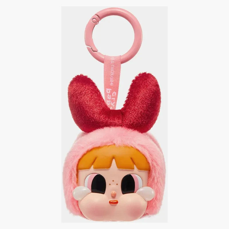 Pop Mart CRYBABY x Powerpuff Girls Series : Blossom Vinyl Face Plush
