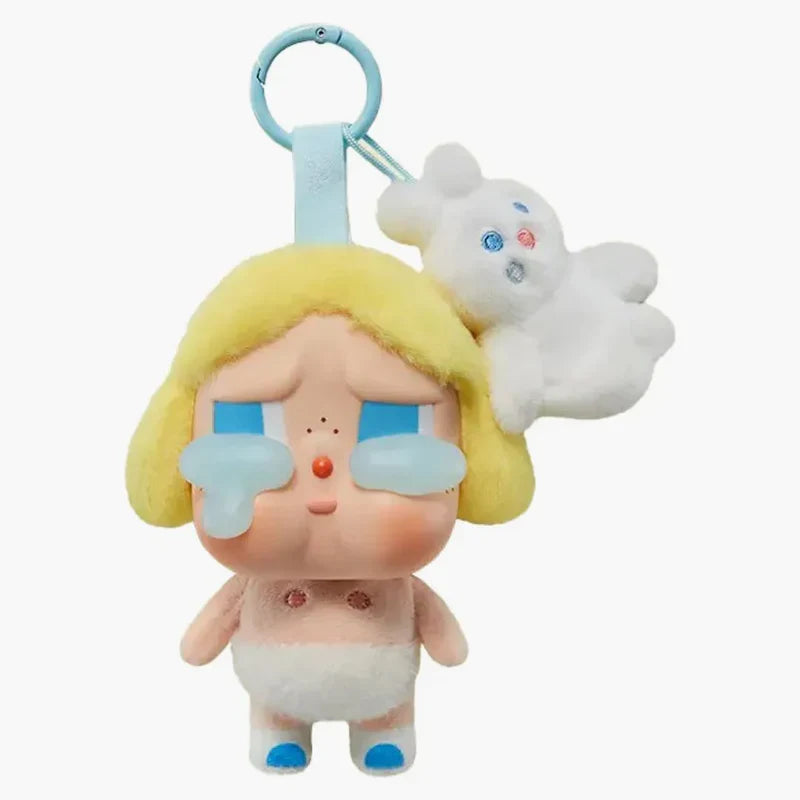 Pop Mart CRYBABY Crying Again Series : Baby Blonde (Super Secret Edition) Vinyl Face Plush