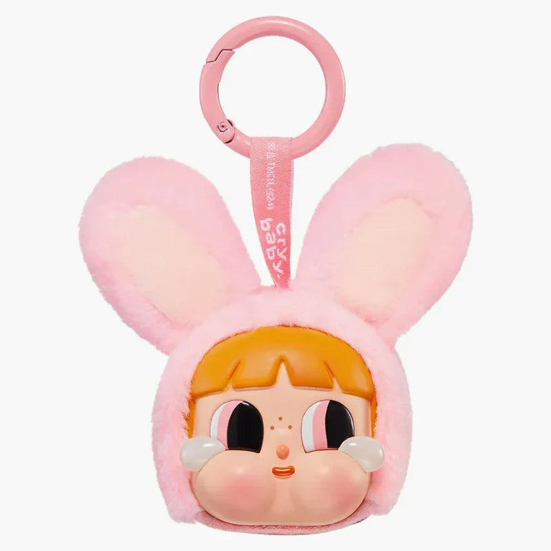 Pop Mart CRYBABY x Powerpuff Girls Series : Bunny Blossom Vinyl Face Plush