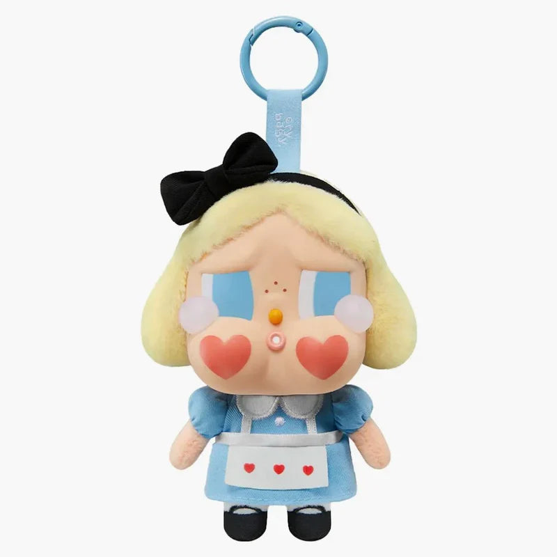 Pop Mart CRYBABY Crying Again Series : She's Alice Vinyl Face Plush