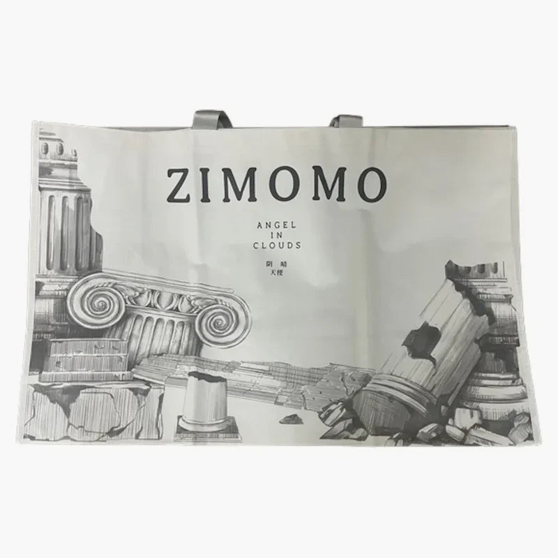 POP MART The Monsters Labubu Zimomo Angel In Clouds (With Tote) Figure