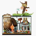 Pop Mart Pop Blocks Labubu The Monsters Forest Secret Base Series : Blocks Jam Graffiti P10004 Building Block