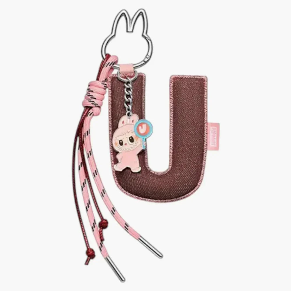 Pop Mart Labubu The Monsters Pin For Love Series : "U" Letter Pendant