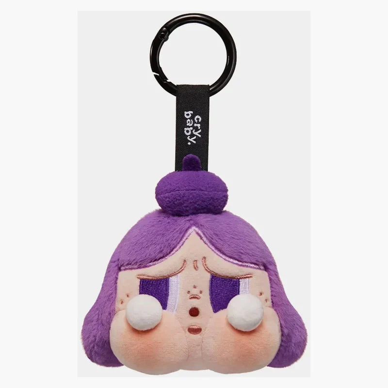 Pop Mart CRYBABY Cheer Up, Baby! Series : Plush Pendant Purple