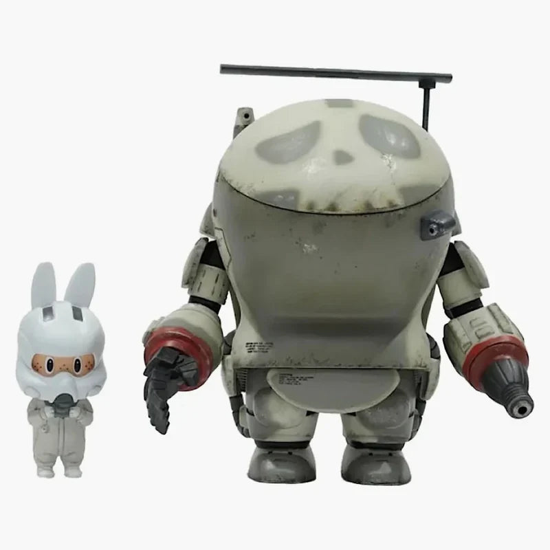HOW2WORK Labubu The Monsters Maschinen Krieger "Fireball" With S.A.F.S Space Type Figure
