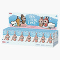 Pop Mart Labubu The Monsters Pin For Love Series : Vinyl Plush Pendant (N-Z) Unsealed Case (14 Blind Box)